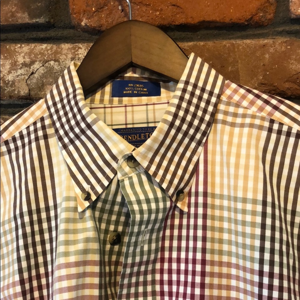Pendleton Button Up. Euc - image 2